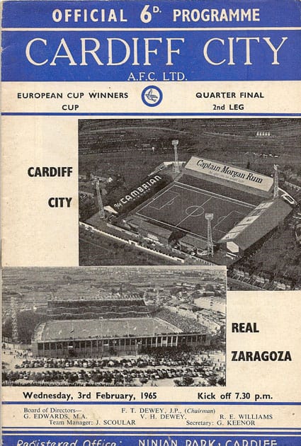 Cardiff City FC v Real Zaragoza (Spain)